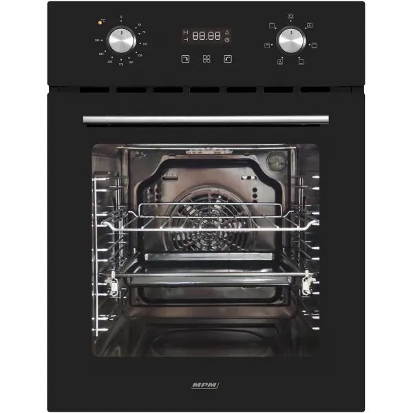 Piekarnik elektryczny MPM MPM-45-BO-22 45 l, termoobieg, grill, blokada rodzicielska, czarny
