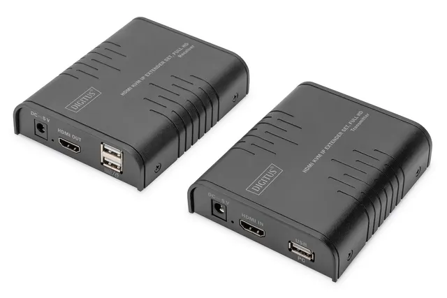 Digitus Przedłużacz HDMI KVM IP Full HD
