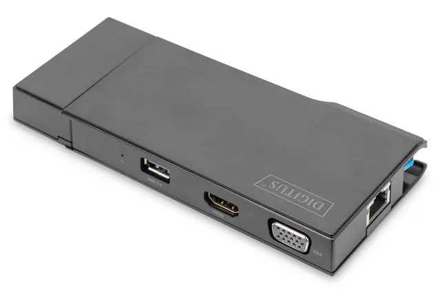 Digitus Uniwersalna stacja dokująca USB 3.0 do użytku w podróży
