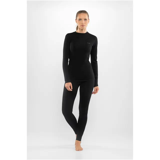 Bielizna damska VIKING Meriboo Lady Set Merino czarna L
