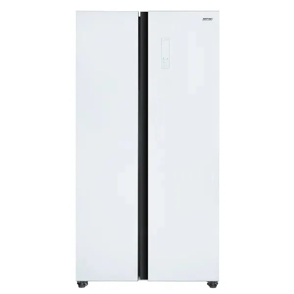 Lodówka Multi Door MPM-427-SBS-05/NL wys. 177cm Side By Side Total Total No Frost szklany front w kolorze białym