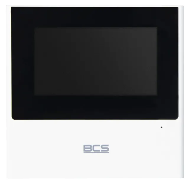BCS BCS-MON4000W-S wideodomofon 10 9 cm (4.3 ) Czarny Biały