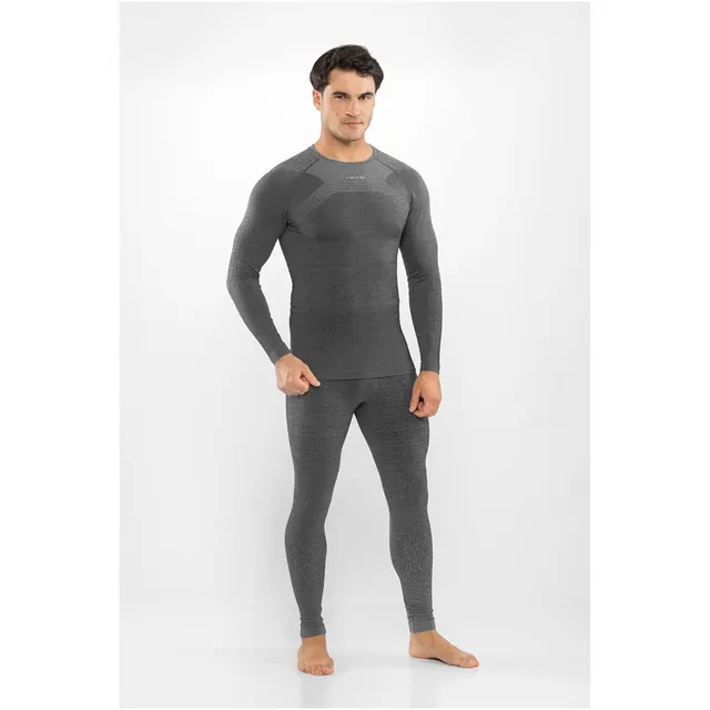 Bielizna męska VIKING Altis Man Set Merino czarna XL