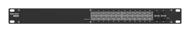 Teltonika SWM281 Zarządzany L2+ Gigabit Ethernet (10/100/1000) Czarny (SWM281000000)