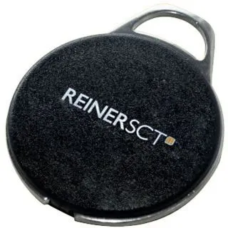 Reiner SCT timeCard Premium Transponder 100 DES etykieta RFID Czarny 100 szt.
