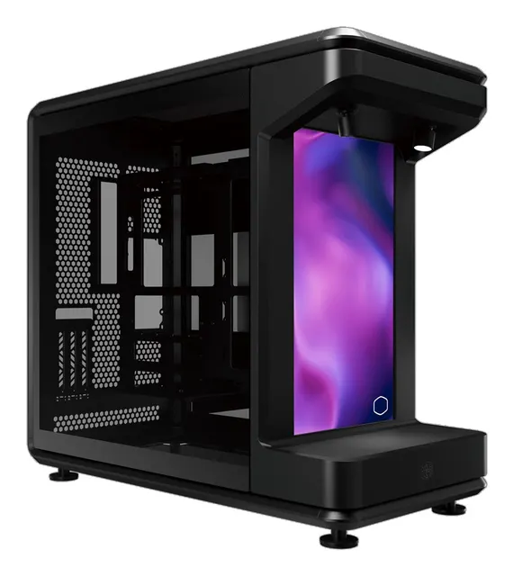 Cooler Master MasterFrame 360 STAGE LCD Full Tower Czarny Przezroczysty