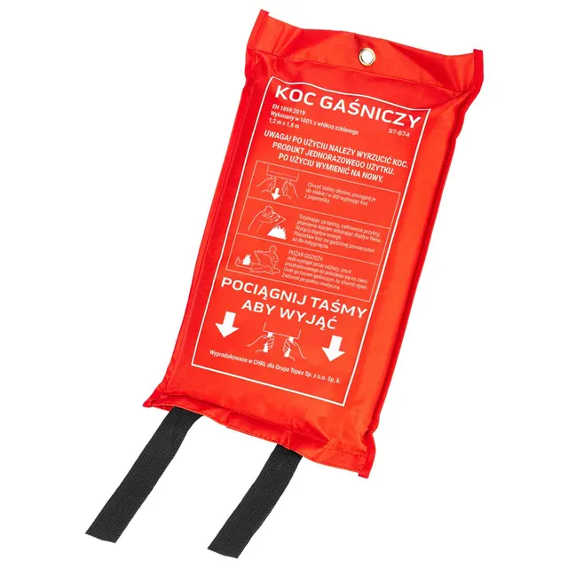 NEO TOOLS Koc gaśniczy szklany 1 2x1 8m