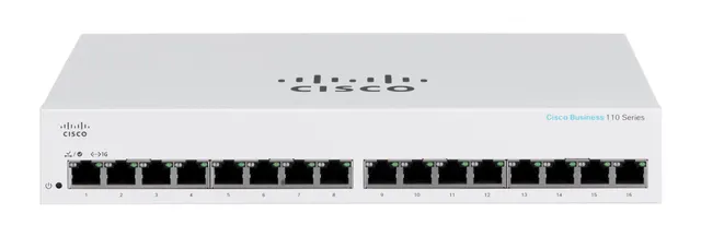 BUSINESS 110 SERIES UNMANAGED/SWITCH 16-PORT GE (CBS110-16T)