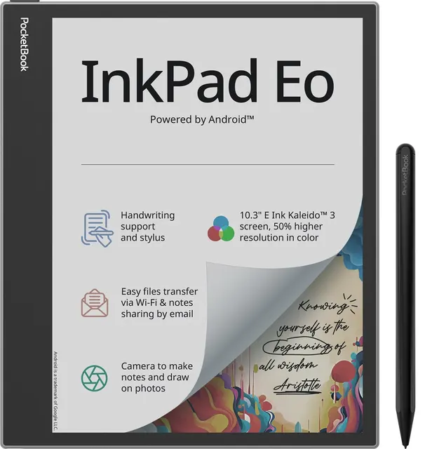 Ebook PocketBook InkPad Eo 10 3 E-Ink Kaleido 3 64GB WI-FI Mist Gray