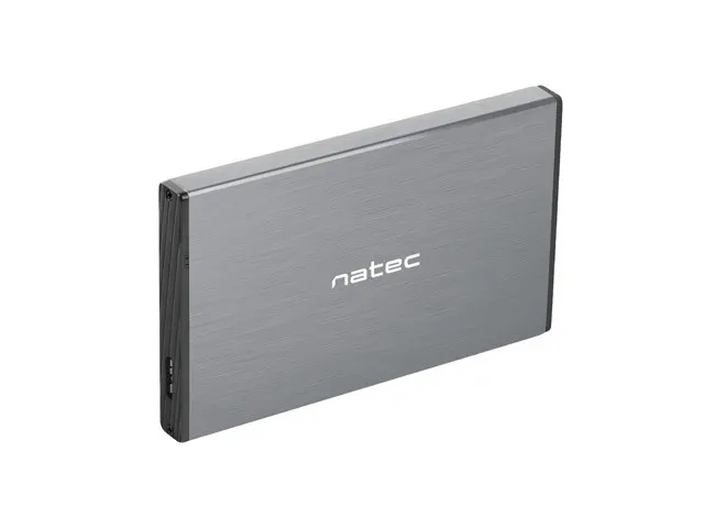 Obudowa na dysk NATEC Rhino Go NKZ-1281 (2.5 ; USB 3.0; Aluminium; kolor szary)