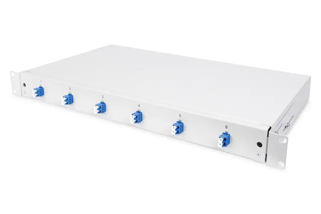 Digitus DN-96330/9 adapter światłowodowy LC 1 szt. Szary