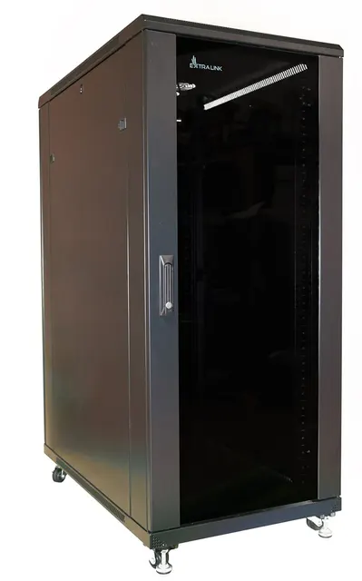 Extralink 37U 600x800 Czarna, Szafa rack, stojąca
