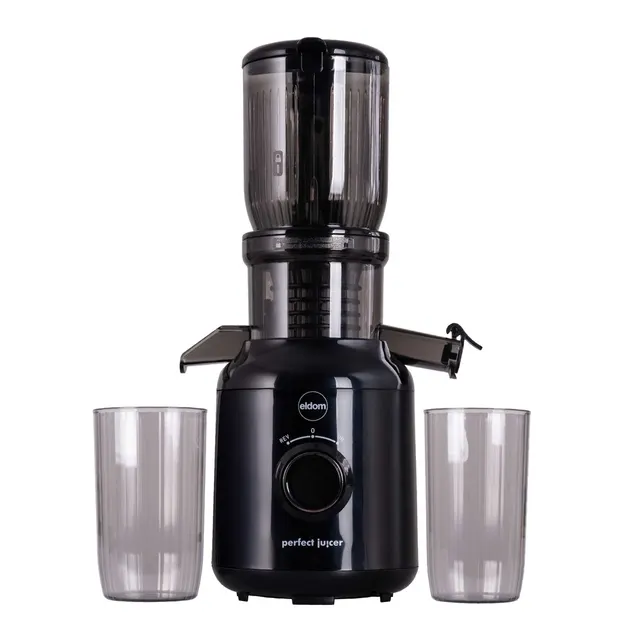 ELDOM WYCISKARKA WOLNOOBROTOWA PJ350 250 W CZARNA DWA FILTRY NOWEJ GENERACJI HEAVY PRESS