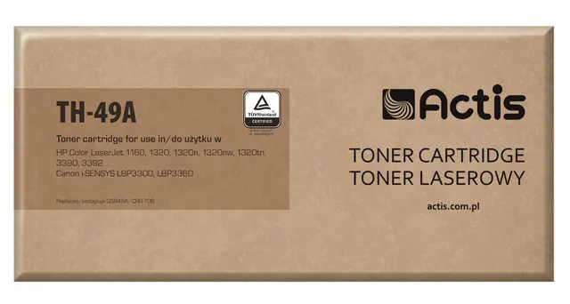 Actis TH-49A Toner (zamiennik HP 49A Q5949A Canon CRG-708; Standard; 2500 stron; czarny)