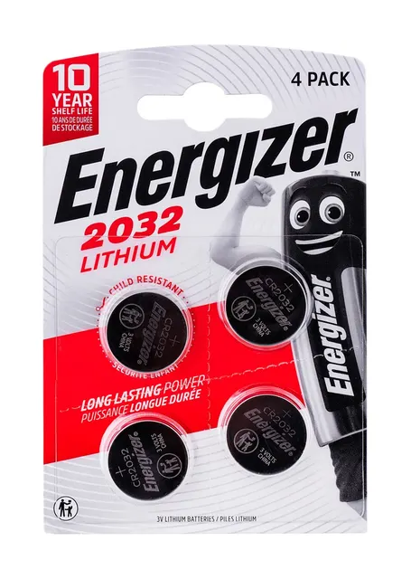 ENERGIZER BATERIA SPECJALISTYCZNA CR2032 4 sztuki 3V ECO