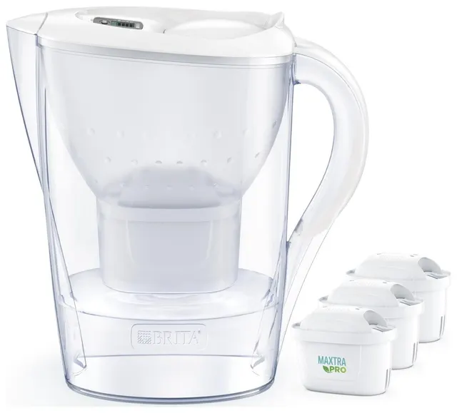Dzbanek filtrujący Brita Marella+3 Maxtra Pro PP (biały ; 2 4l)