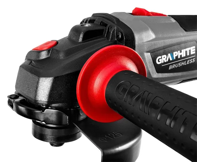 Szlifierka kątowa akumulatorowa bezszczotkowa Graphite Energy+ 18V Li-Ion tarcza 125 mm bez akumulatora