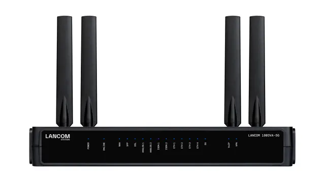 LANCOM 1803VA-5G (EU) gateway/kontroler 10 100 1000 Mbit/s