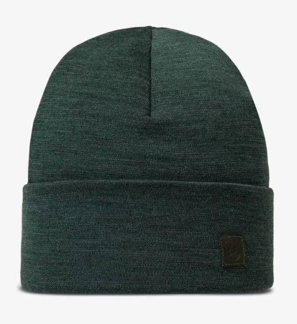 Czapka Buff Merino Heavyweight solid forest
