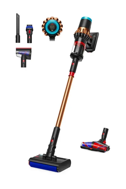 Dyson V16 Piston Animal Submarine Odkurzacz stojący 2 w 1 Bateria Suchy HEPA Bez worka 900 W Czarny Miedziany