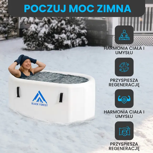 Extralink Ice Bath, Wanna do morsowania, 150x80x65cm