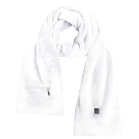 Glovii GA1W artykuł ochrony ciała w sportach zimowych Heated scarf Jazda na nartach Snowboarding /Jazda na desce Unisex Poliester Biały