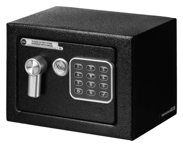 Yale Mini Electronic Safe Black Sejf podstawowy YSV mini czarny