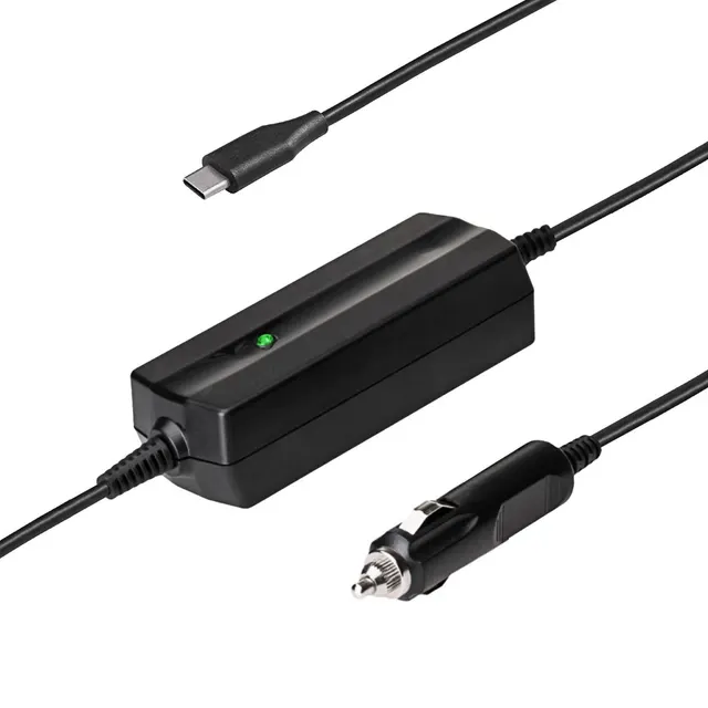 AKYGA ZASILACZ SAMOCHODOWY 5-20V / 3-3.25A 65W USB-C PD AK-ND-83