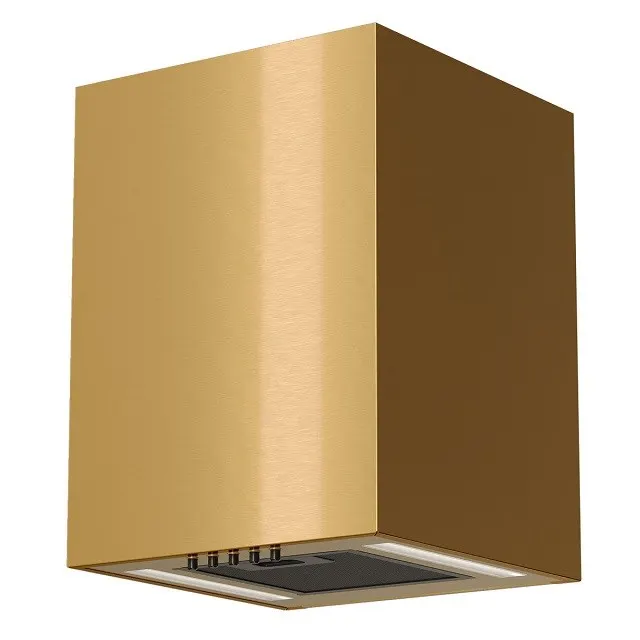 Okap kominowy MAAN Ponza Mini WPB 430 50 cm, LED, filtry aluminiowe, złoty (OPONW430LEPC.S3CZ.SA.ZL3.2L_EO)