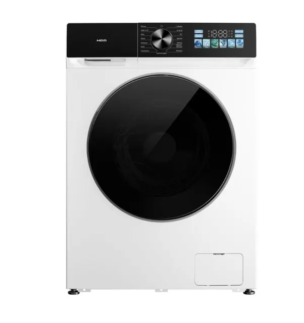 Pralka automatyczna MPM-5914-PT-51 poj. 9kg szer 60cm silnik inwenterowy 15 programów głównych biała z czarnymi elementam