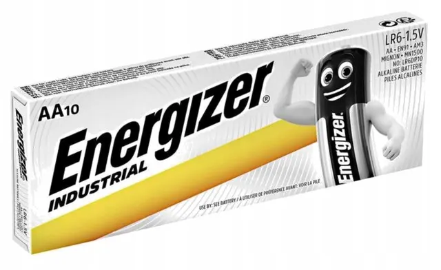 ENERGIZER BATERIA INDUSTRIAL PRO AA LR6 1 5V 10 SZTUK