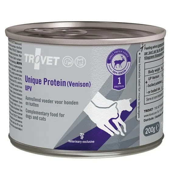 Trovet UPV Unique Protein dziczyzna pies/kot 200g