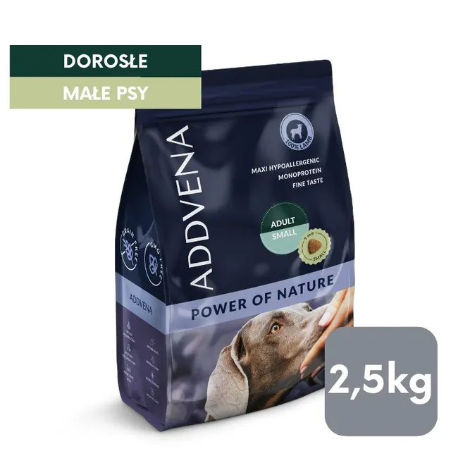 ADDVENA POWER OF NATURE dla psów małych 2 5kg