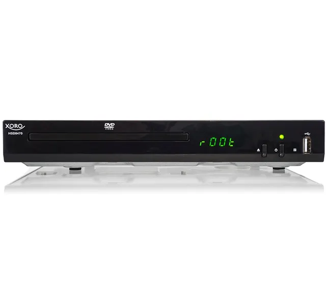 Xoro HSD 8470 Odtwarzacz DVD Czarny Szary