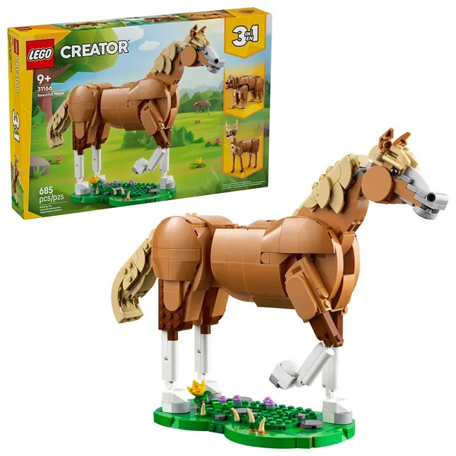 LEGO Creator 3w1 31166 - Piękny koń