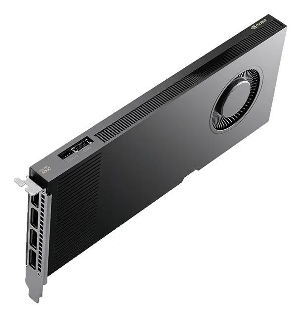 PNY RTX PRO 4000 Blackwell 24 GB GDDR7 ECC 192-bit 140W PCI Express 5.0 x16 4 x Display Port 2.1 ATX bracket 1x CEM5 16-pin power supply cable FHML Single Slot retial