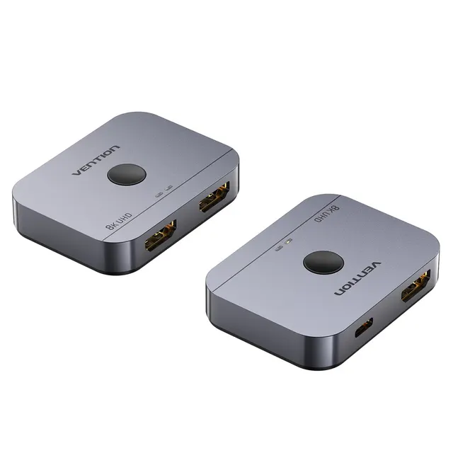 Dwukierunkowy przełącznik HDMI 2-portowy 8K Ultra HD