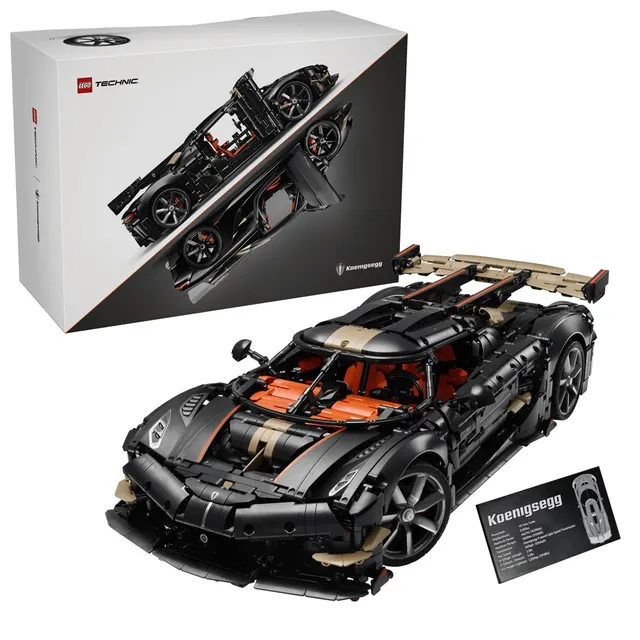 LEGO Technic 42232 - Koenigsegg Sadair's Spear Megacar