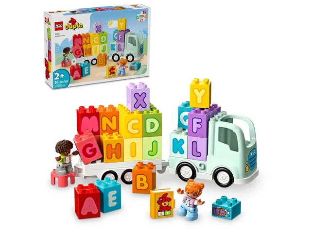 LEGO Duplo 10421 - Ciężarówka z alfabetem