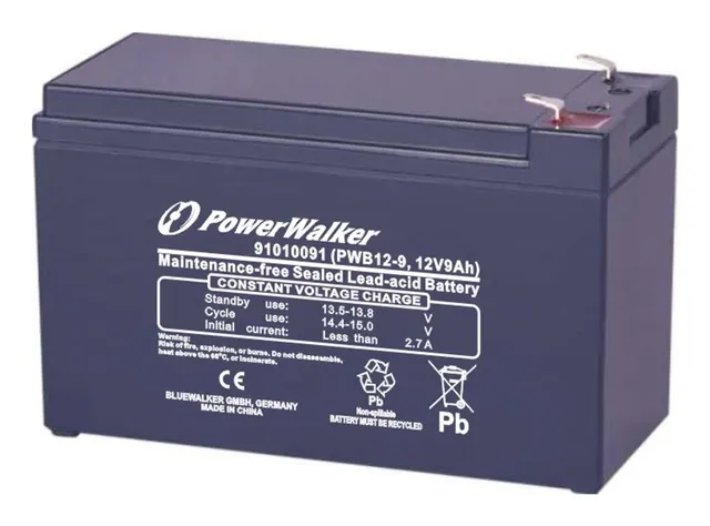 PowerWalker PWB12-9 Ołowiany (VRLA) 12 V 9 Ah