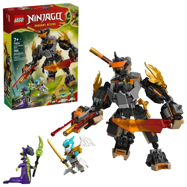 LEGO Ninjago 71854 - Smok-mech Kaia - zestaw bitewny