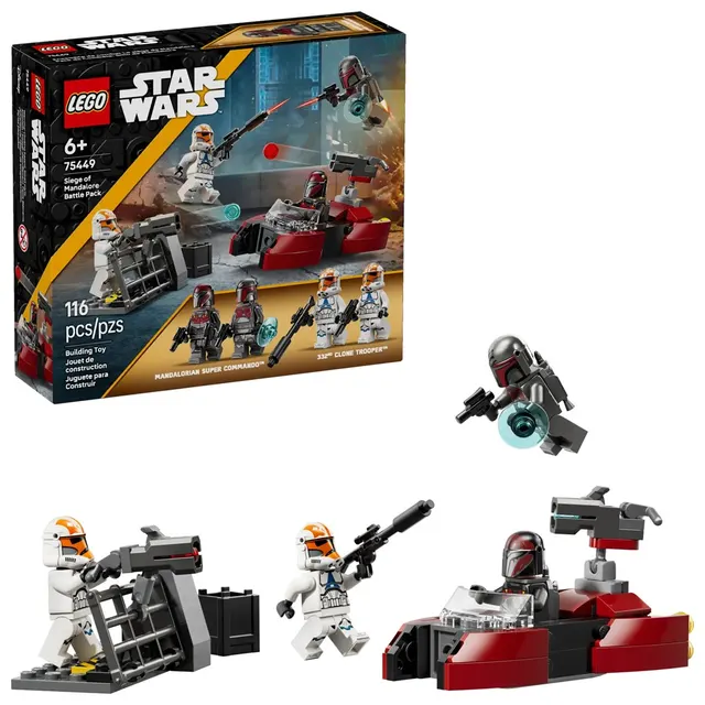 LEGO Star Wars 75449 - Oblężenie Mandalory - zestaw bitewny