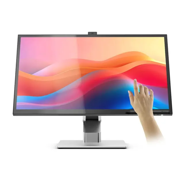 ALOGIC Clarity Fold Touch monitor komputerowy 68 6 cm (27 ) 3840 x 2160 px 4K Ultra HD Ekran dotykowy Czarny Srebrny