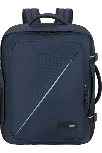 American Tourister Take2cabin plecak City backpack Granatowy (marynarski) Poli(tereftalan etylenu) (PET)