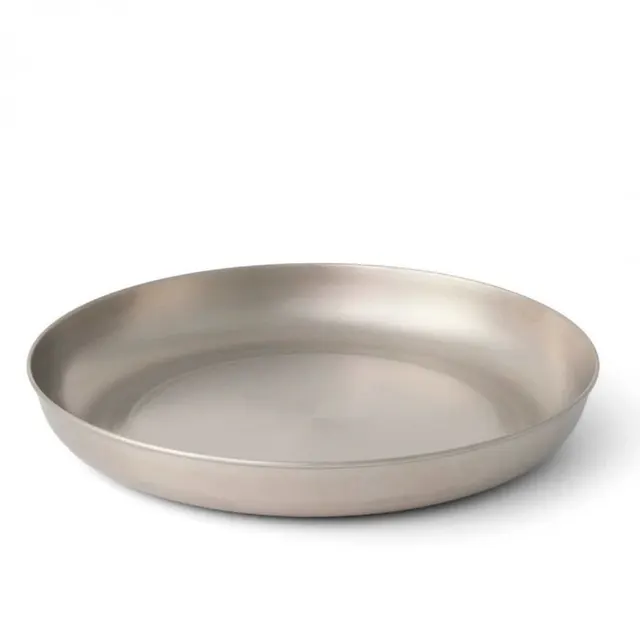 Stalowy talerz SEA TO SUMMIT Detour Stainless Steel Black