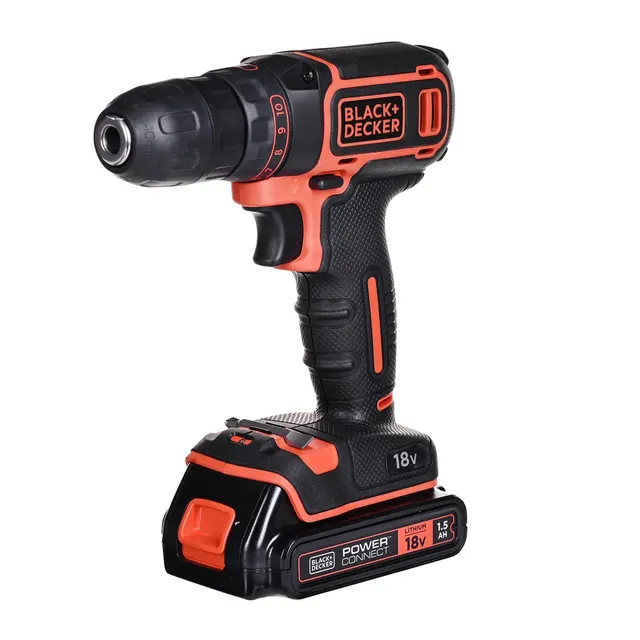 Wiertarko-wkrętarka aku 18V BDCDC18B BLACK+DECKER