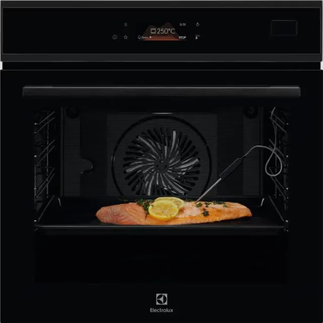 Piekarnik parowy Electrolux EOB8S39H Steamify 72 l, Steamify, termosonda, szybkie nagrzewanie, czarny