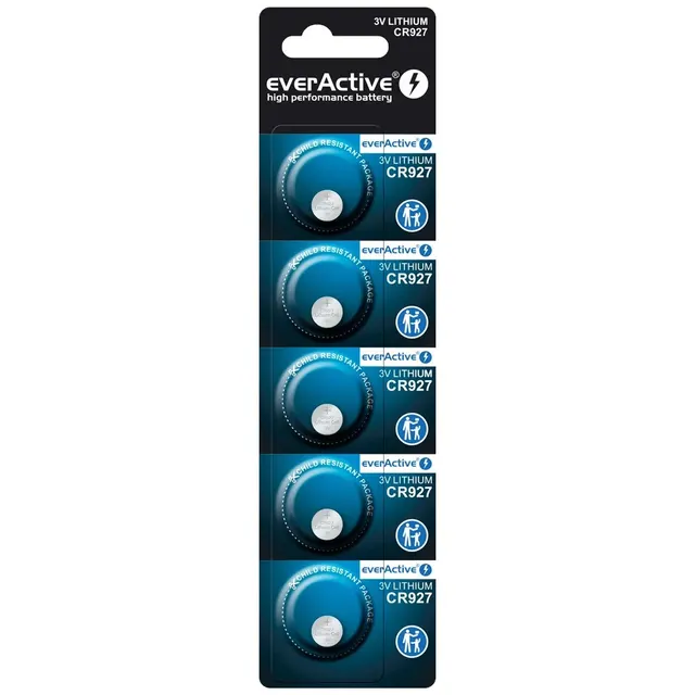 EVERACTIVE BATERIE LITOWE MINI CR927 BLISTER 5 SZT. CR9275BL