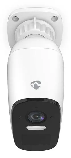 Kamera zewnętrzna Nedis Smartlife Wifi IP66 czujnik ruchu night vision biały