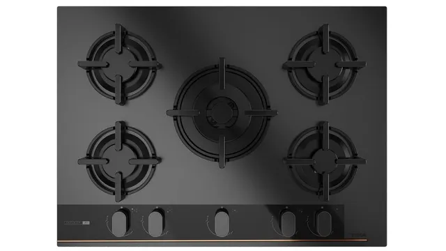 Teka GBC 75 Infinity G1 Czarny Wbudowany 70 cm Gaz 5 stref(y)